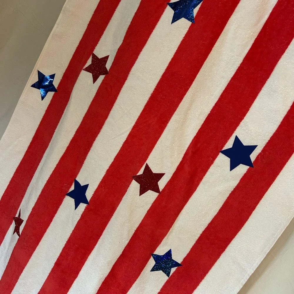 Mainstays‎ Navy/White & Red/White Striped Beach Towel set